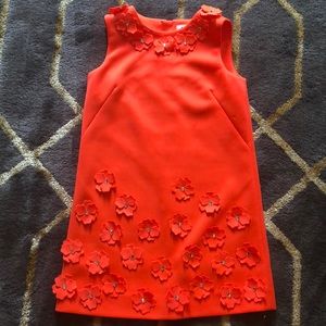 MILLY MINIS ORANGE DRESS SIZE 8